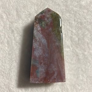 Large Bloodstone 4 Sided Tower